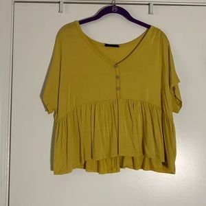 Flowy Yellow Top